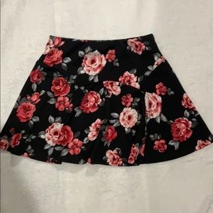 floral skirt
